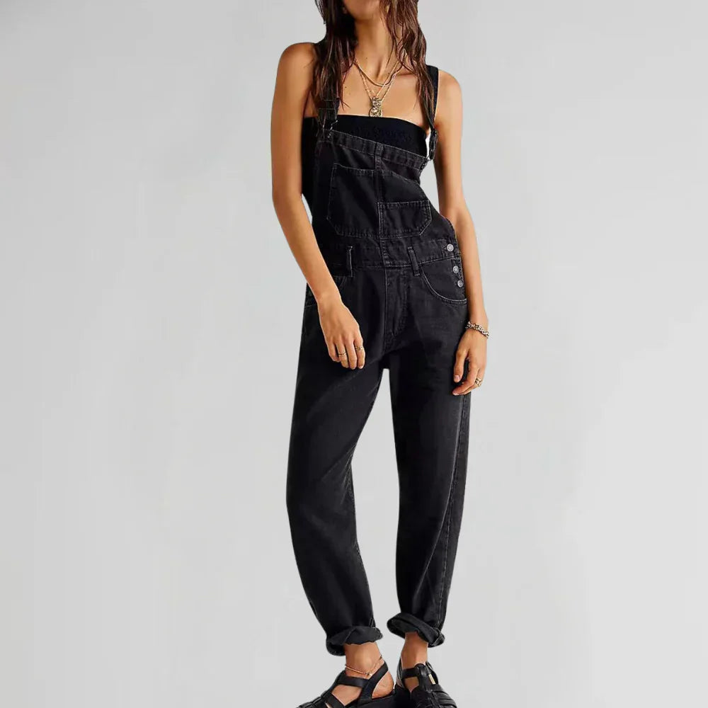 Combinaison Jean Femme Slim Confortable et Élégante