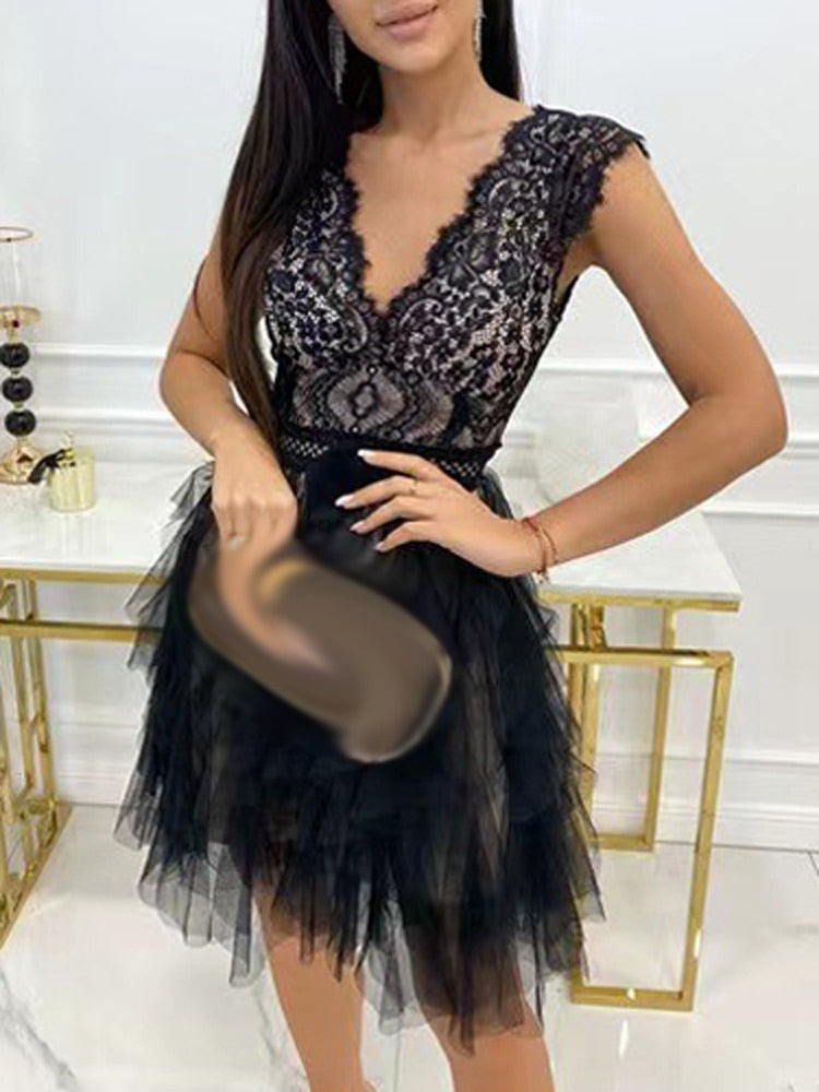 Robe de Soirée Chic en Plissé pour Femme