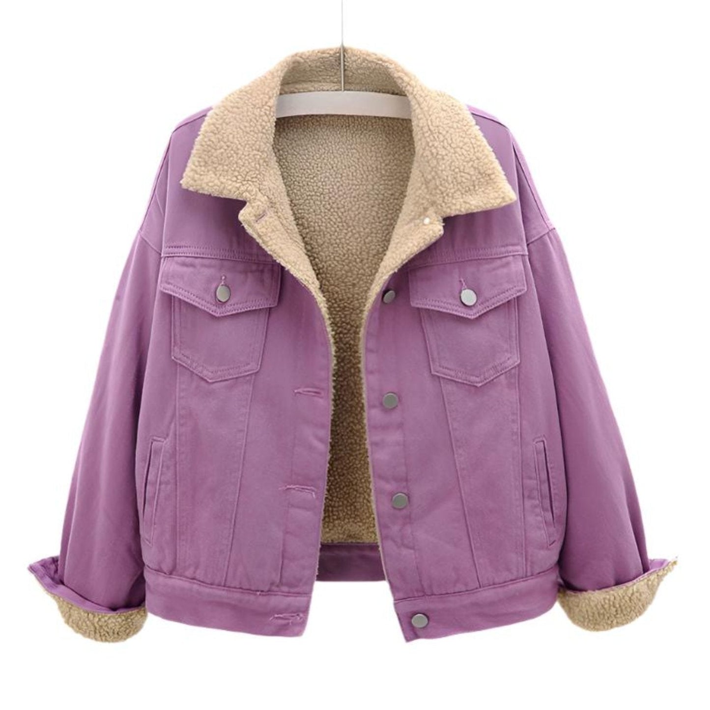 Veste Femme Hiver Élégante à Fermeture Éclair Longue - PanierRoyale