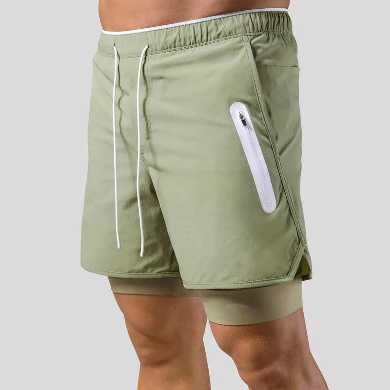 Short de Running DryFit 2 Couches Respirant