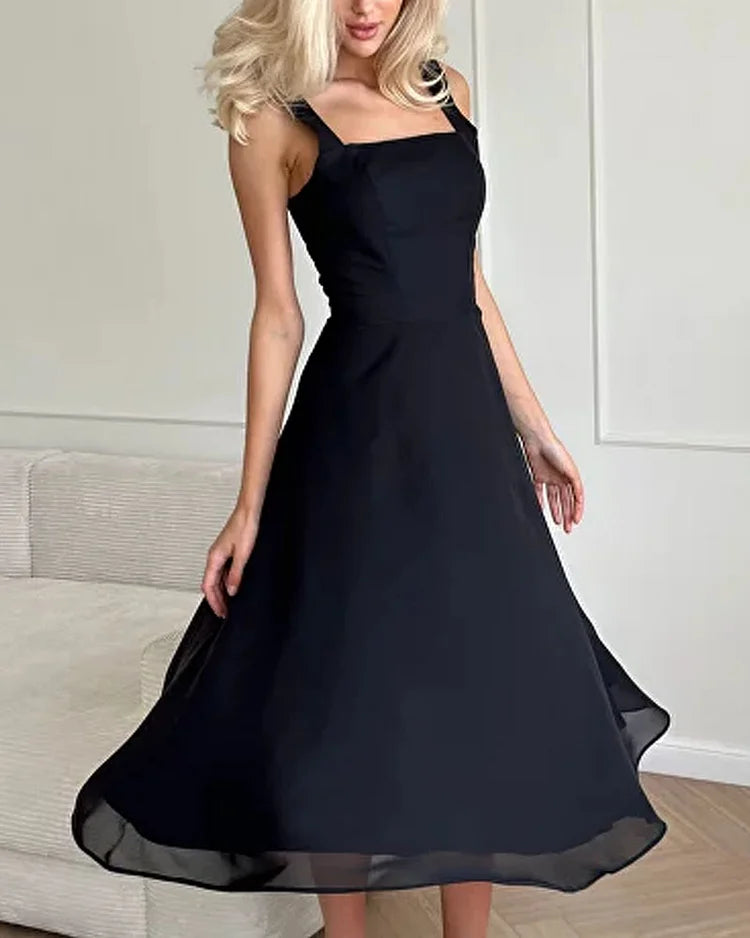 BelleRue™ – Robe Femme Longue en Mousseline de Soie Élégante et Aérée-6