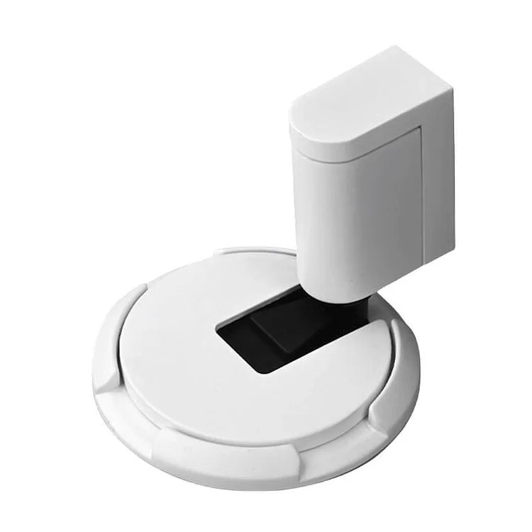 Stoppe-Porte Chromé Design et Robuste pour Intérieur Moderne