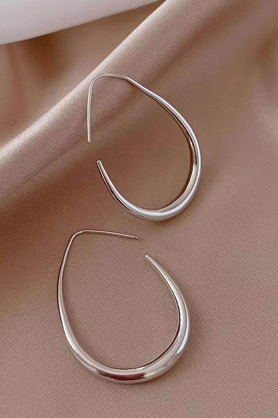 Boucles d’oreilles Femme Ovales Design Élégant Intemporel