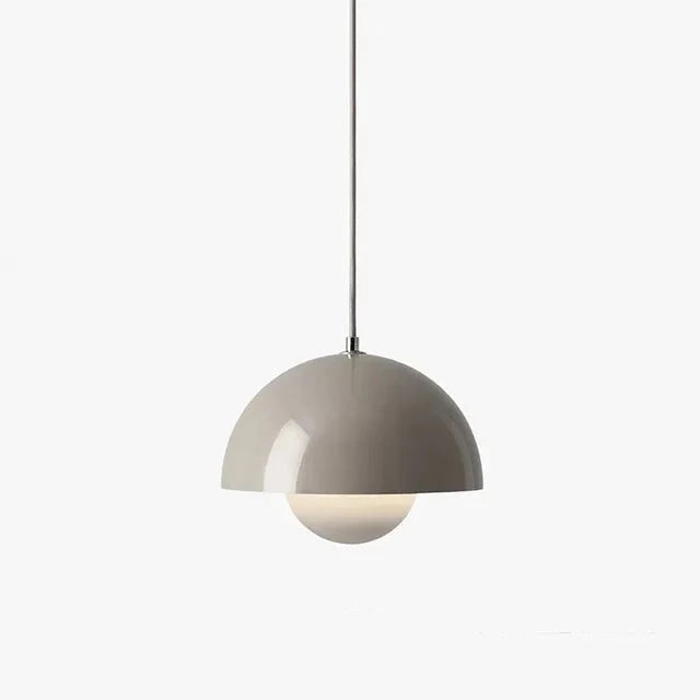 Luminaire Suspendu Fleur Élégant en Verre