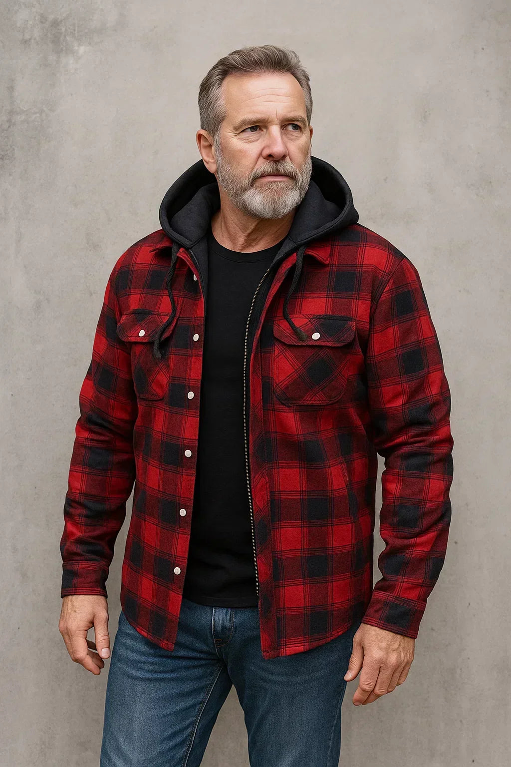 Veste Mélange Laine Confort Coupe Classique - vue 6