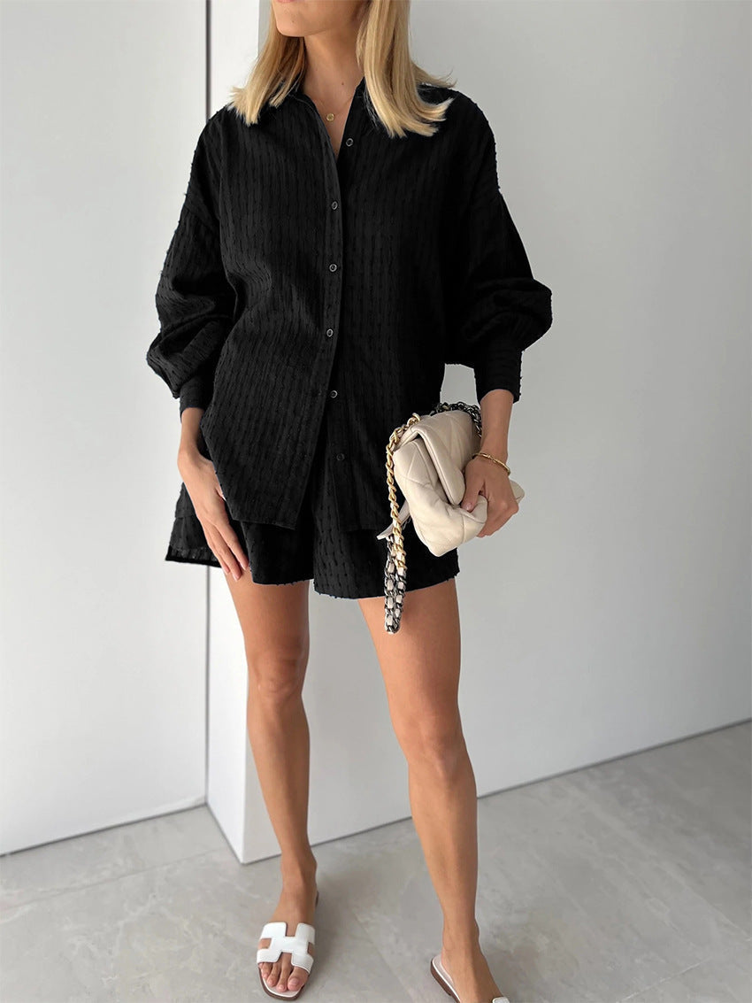 Ensemble Été Léger pour Femme - Top et Short en Coton Doux