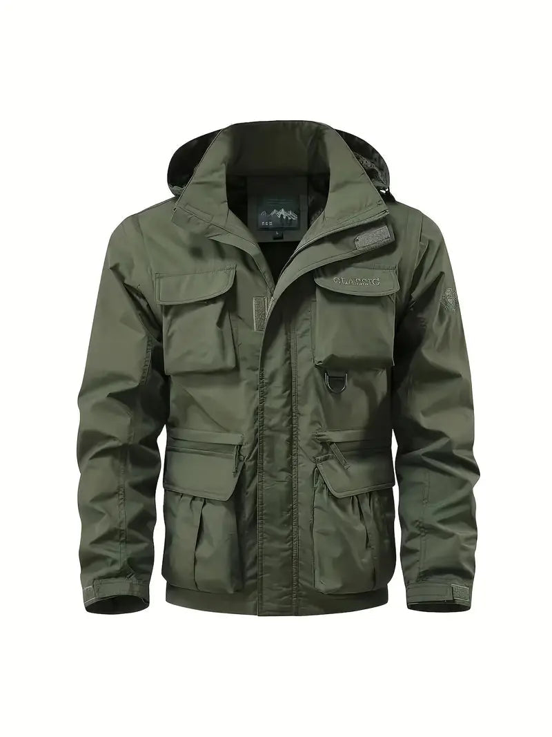 Veste de Randonnée Imperméable avec Poches Zippées