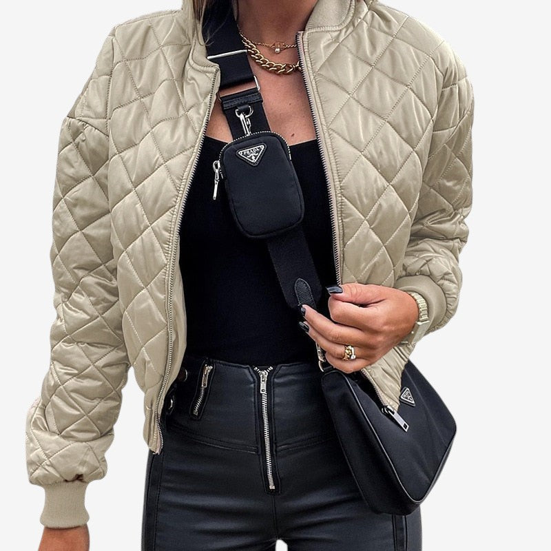 Veste bomber homme style streetwear avec poches côtés
