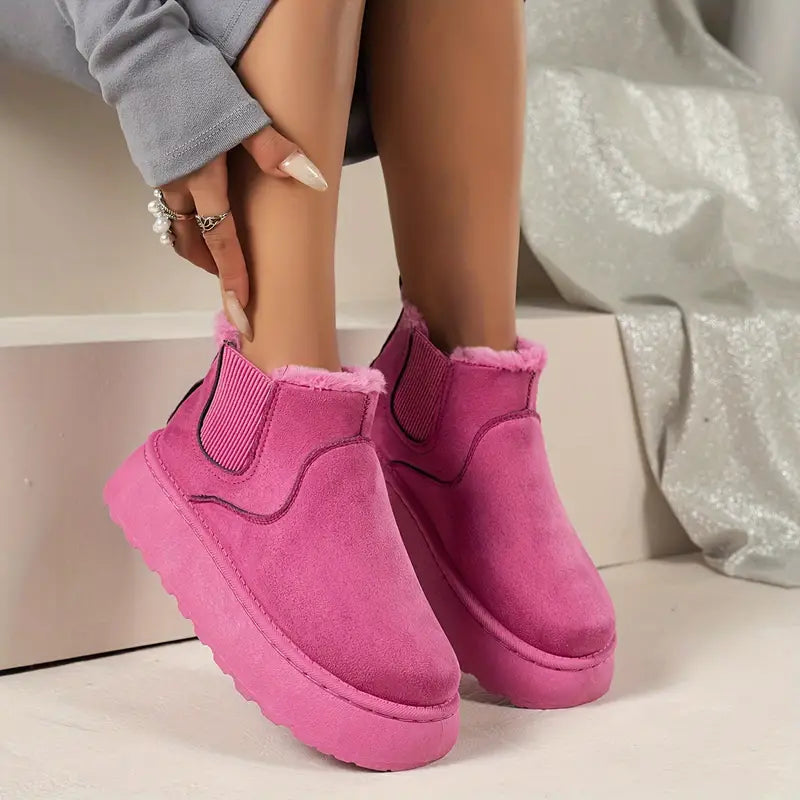 Bottes Femmes Confortables et Chauffantes