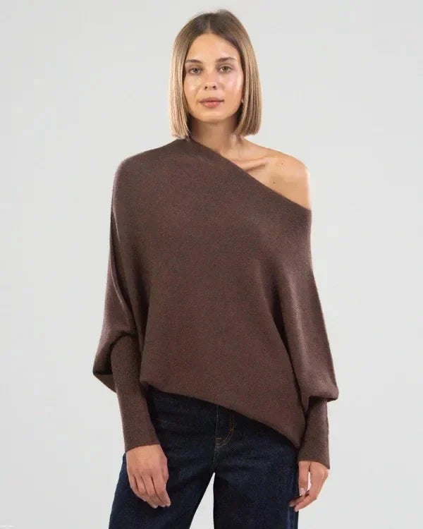 Pull Laine Femme Noir Élégant et Chaud