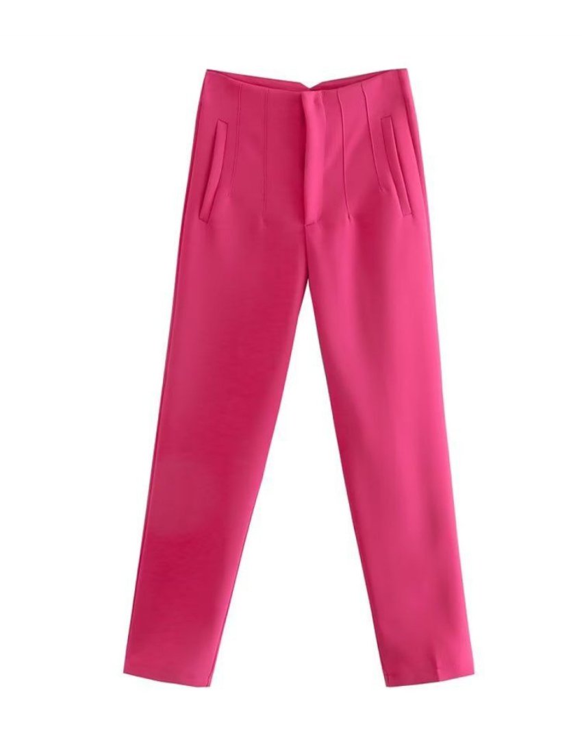 Pantalon Taille Élégante pour Femme