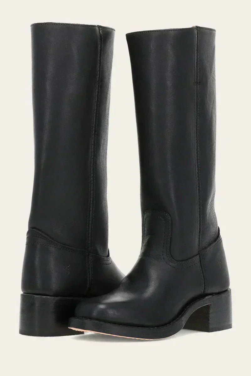 Bottines Femme Chic à Talon Épais avec Design Élégant