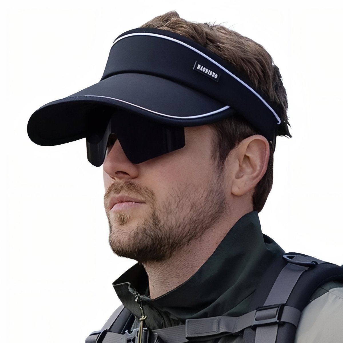 Casquette de Sport avec Visière et Lunettes de Soleil Polarisiert