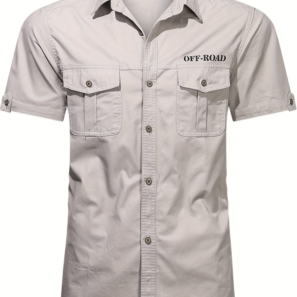 Chemise Homme Coton Léger à Poches