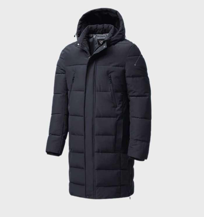 Parka Hiver Homme avec Capuchon et Doublure Chaude