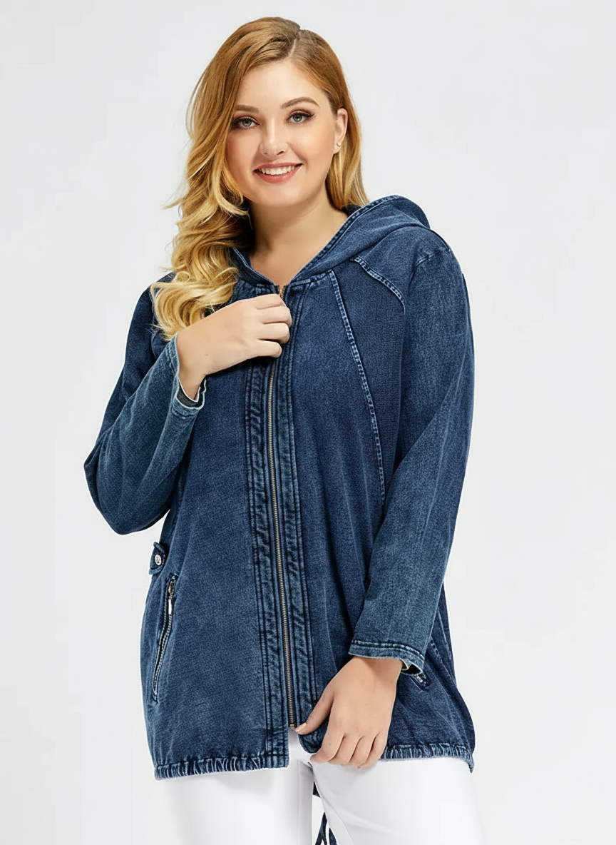 Sweat Capuche Femme Grande Taille Hiver - PanierRoyale