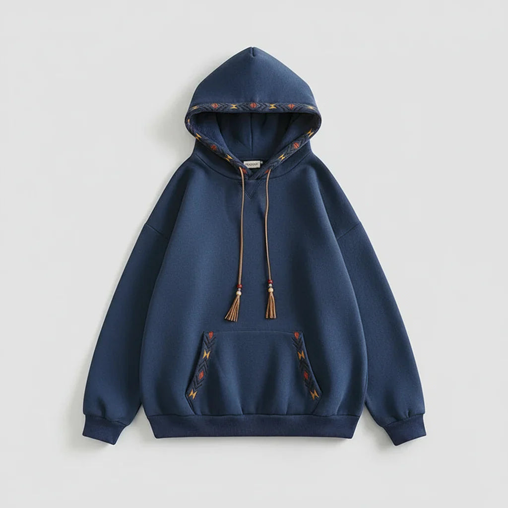Sweat Femme Grande Taille Capuche et Cordon Réglable - PanierRoyale