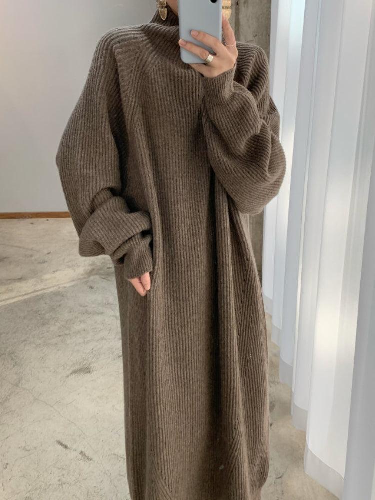 Robe Tricot Femme Douce et Confortable