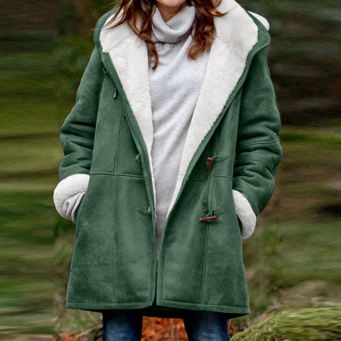 Manteau Cuir Femme Hiver Élégant et Confortable