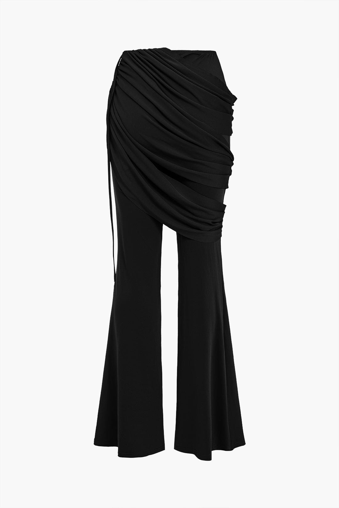 Robe deux pièces élégante avec détails drapés