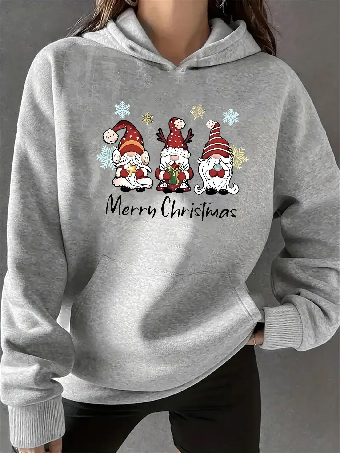 Pull Femme Hiver Doux avec Motif Neige Coloré - PanierRoyale