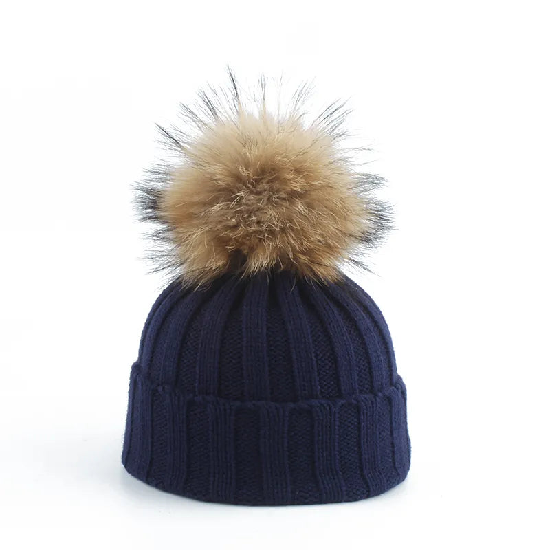 Casquette Tricotée Douce pour Hiver