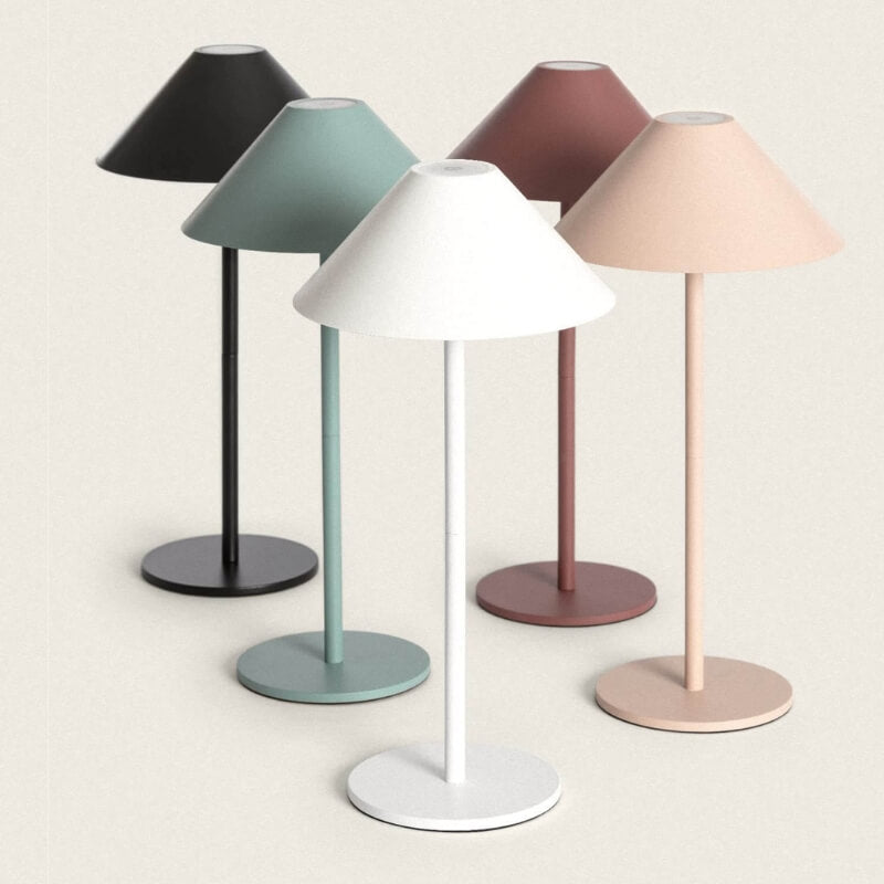 Lampe de Table LED Moderne sans Fil pour Intérieur Design