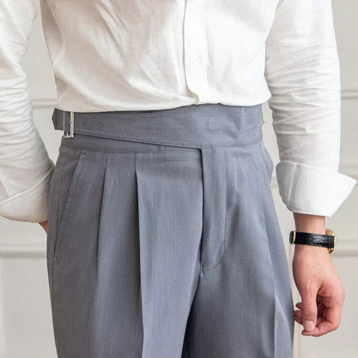 Pantalon Homme Slim Fit avec Ceinture Élastique