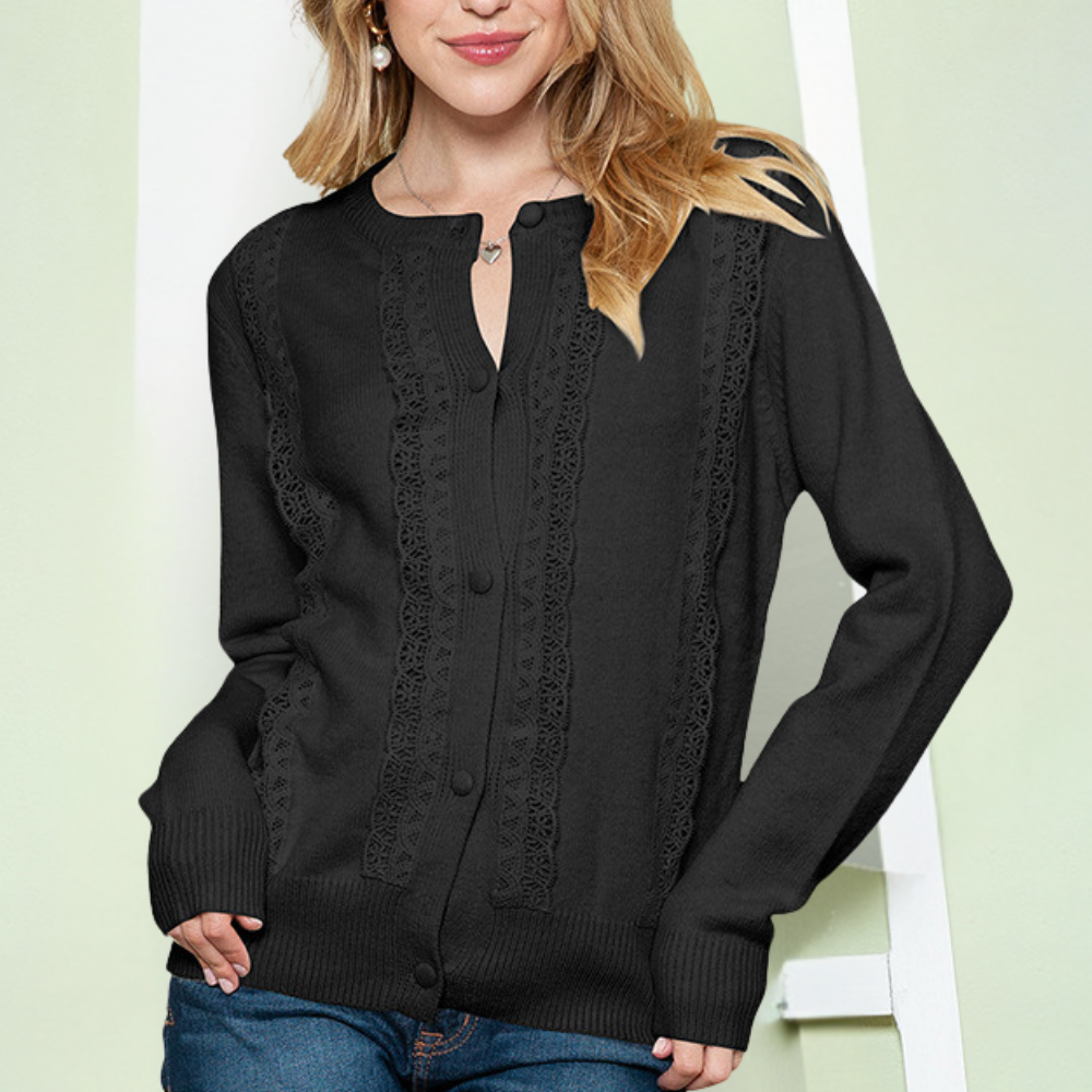 ANITA - Cardigan décontracté en tricot pour femmes