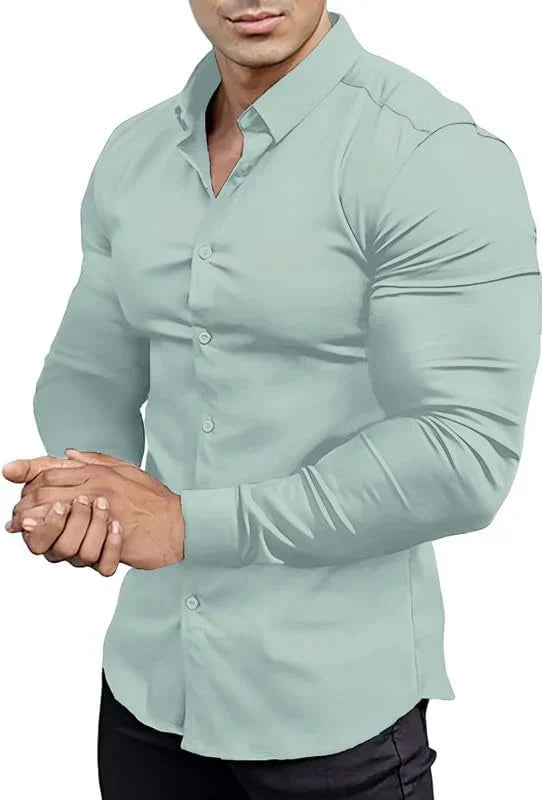 Chemise Homme Taille Slim Modèle Business