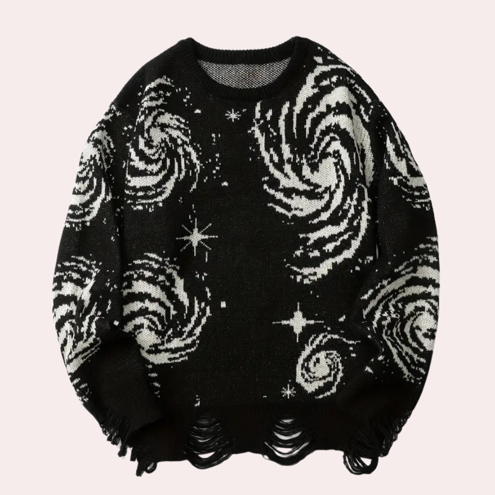 JOSHUA - Pull Tricoté Moderne pour Hommes
