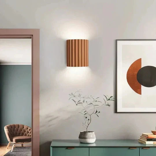 Lampe Murale Décorative en Résine LED Moderne