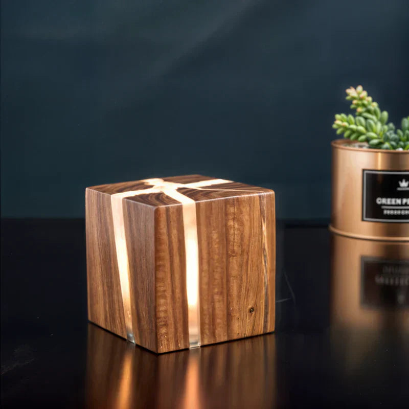 Lampe Bois LED Chauffage Doux et Élégant
