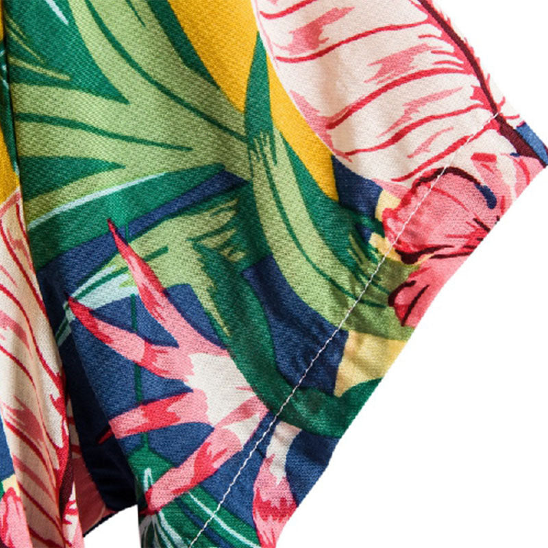 Chemise Homme Décontractée Imprimée Pour Vacances