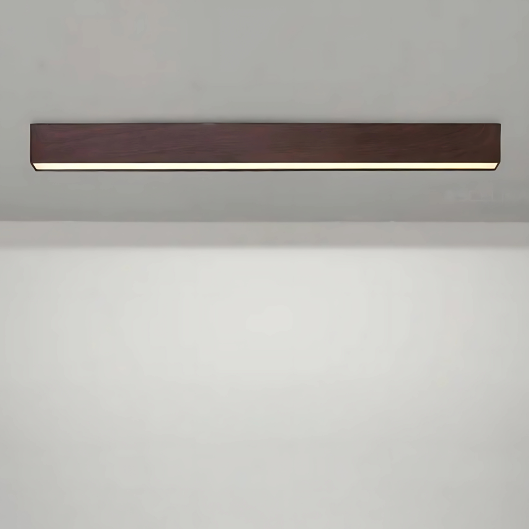 Lampe Murale LED Bois Design Élégant pour Intérieur
