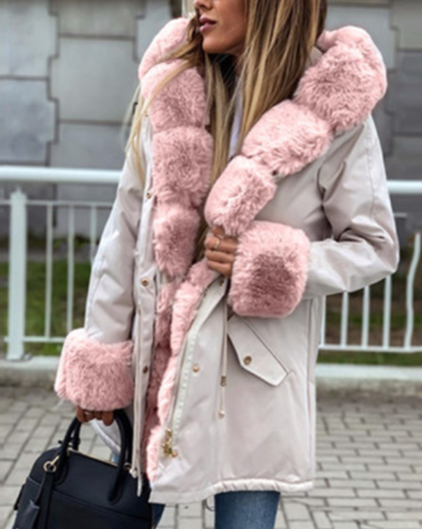 Veste D'hiver Femme Élégante et Chaude