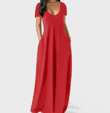 Robe de Soirée femme Décolleté Profond Élégante et Chic - PanierRoyale