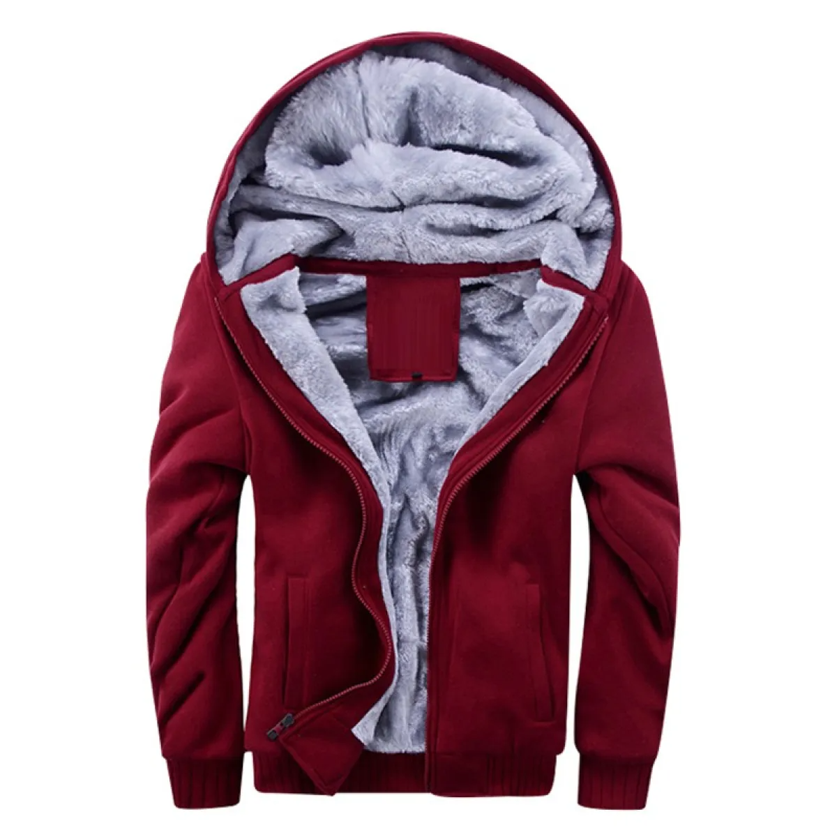 Sweat à Capuche Homme Hiver Doux et Chaud