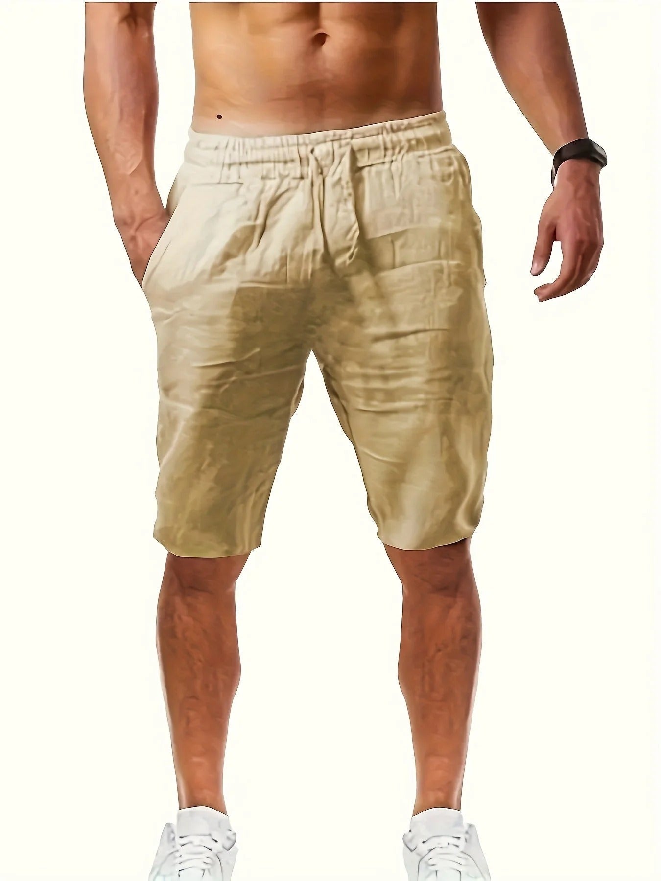 Short Homme Décontracté Élastique pour Été
