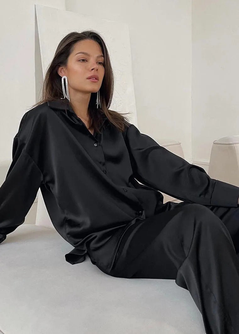 Ensemble Femmes Décontracté 2 Pièces Casual Chic