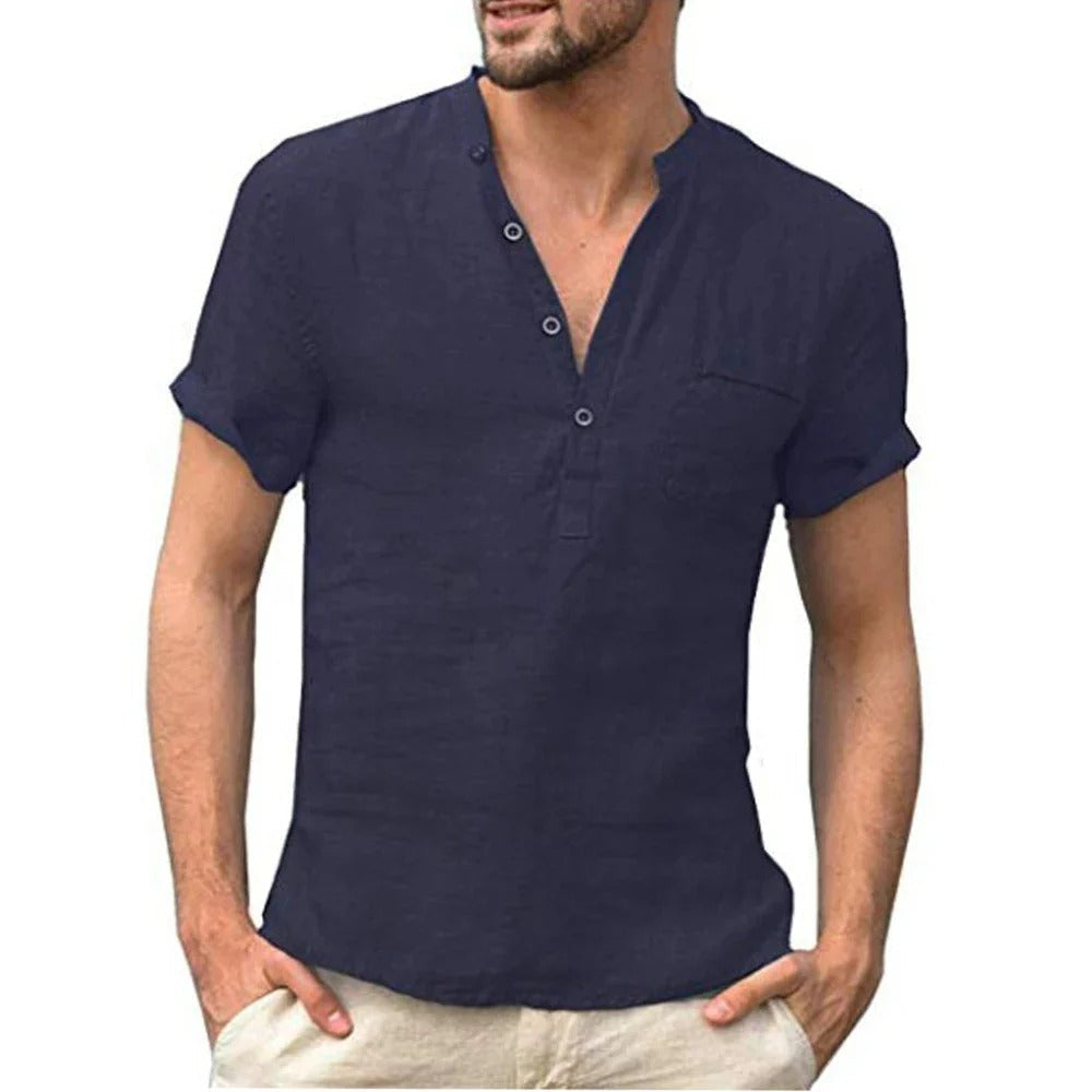 T-Shirt Homme Grand Taille Relaxed Pour Été