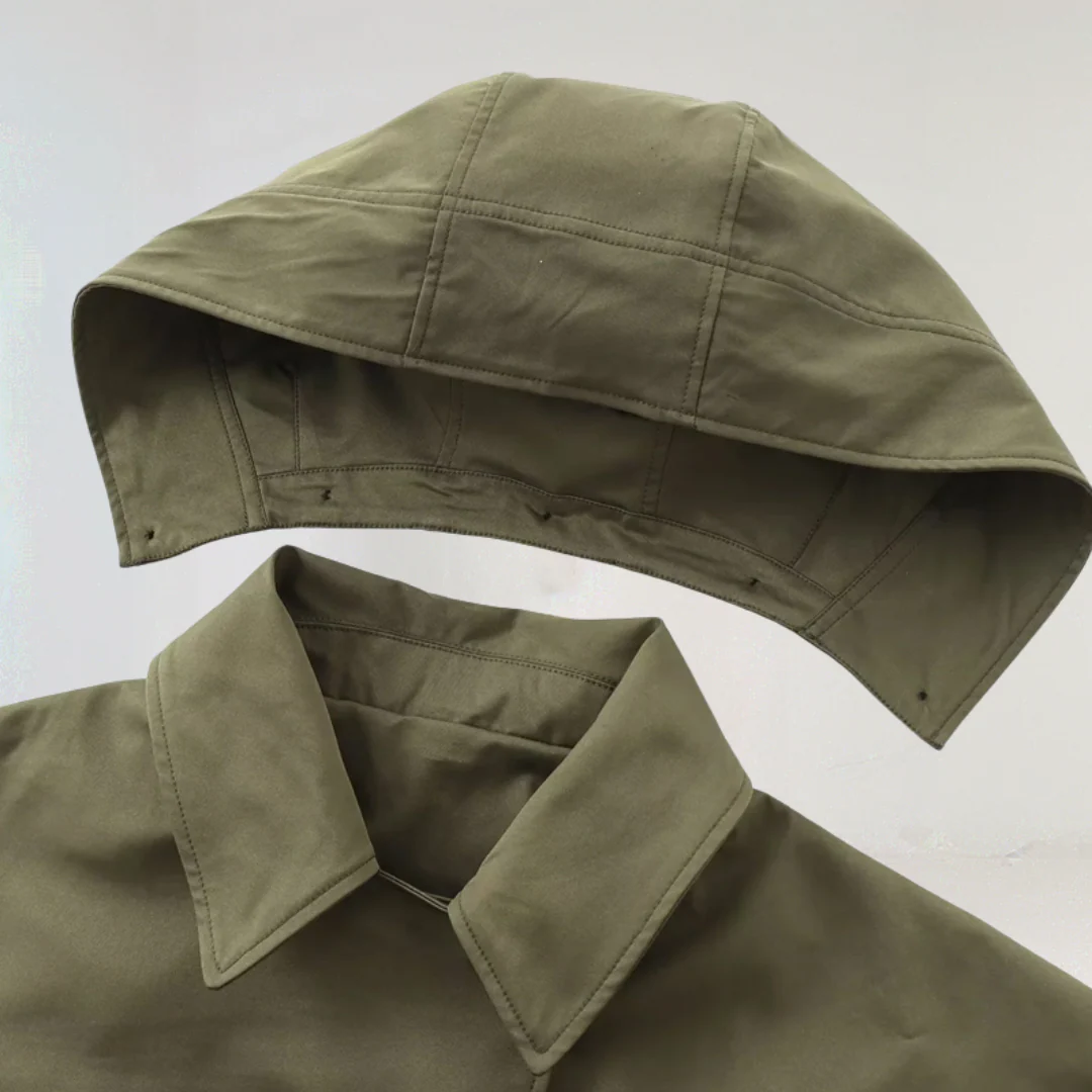 Veste Imperméable Femme Légère avec Fermeture Éclair