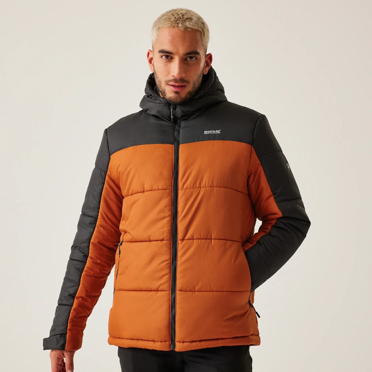 Veste Hiver Homme Doublée et Imperméable avec Capuche