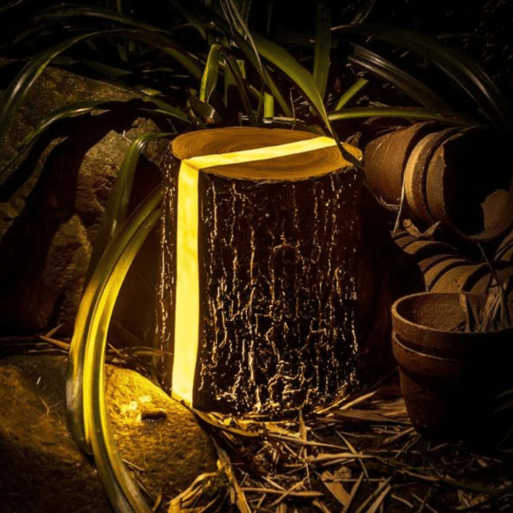 Lampe de Jardin Bois Moderne et Élégante - PanierRoyale