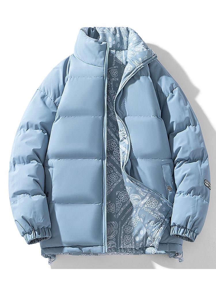 Veste Hiver Réversible Homme Manches Longues