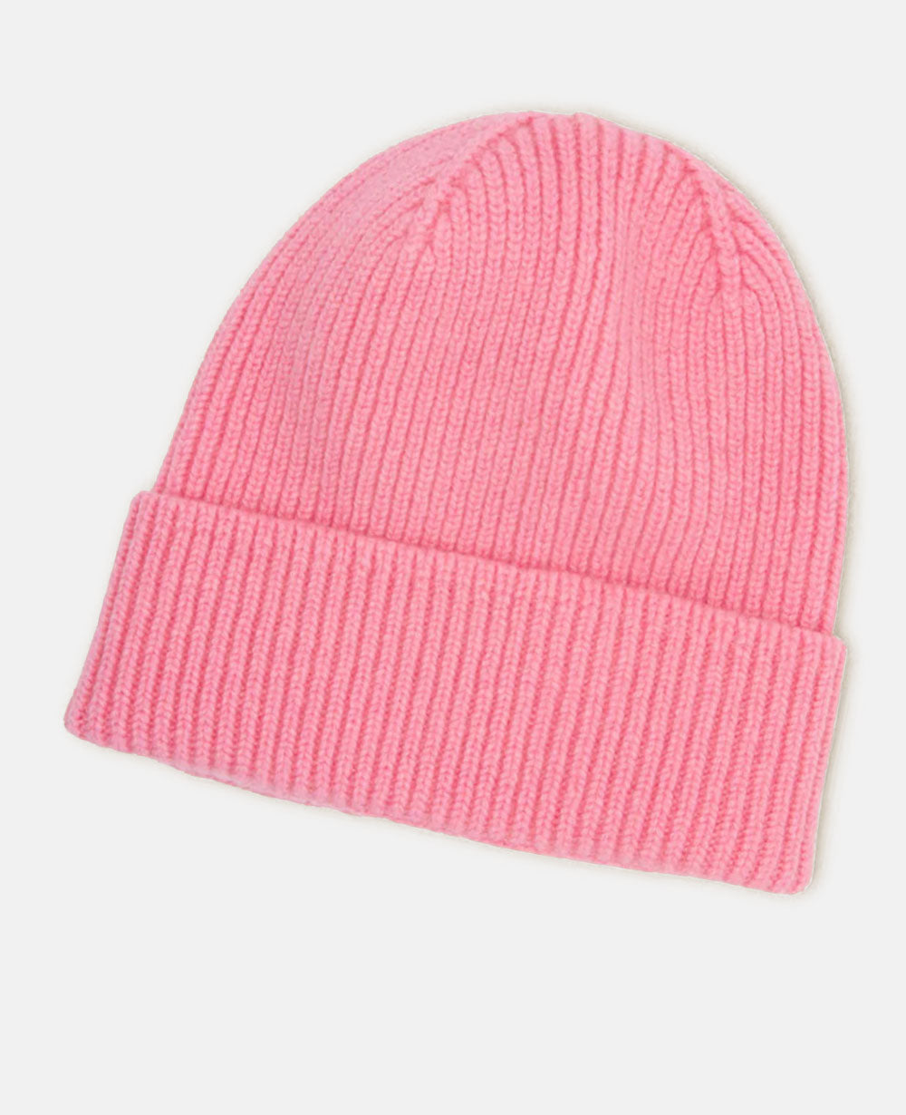 Chapeau Femme en Laine Rose Doux - PanierRoyale