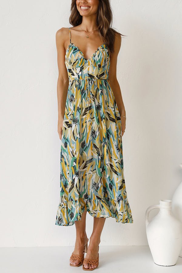 Robe Femme Col V Épaules Nues Tendance