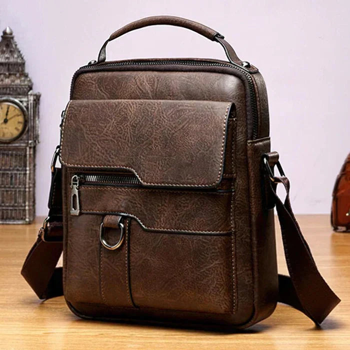 Quinn™ – Sac Messenger Homme en Cuir Élégant et Pratique Durable-5