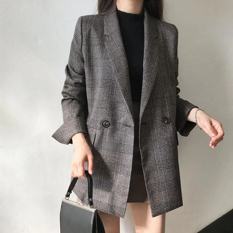 Manteau Femme Court Col en Fourrure Synthétique Printanier