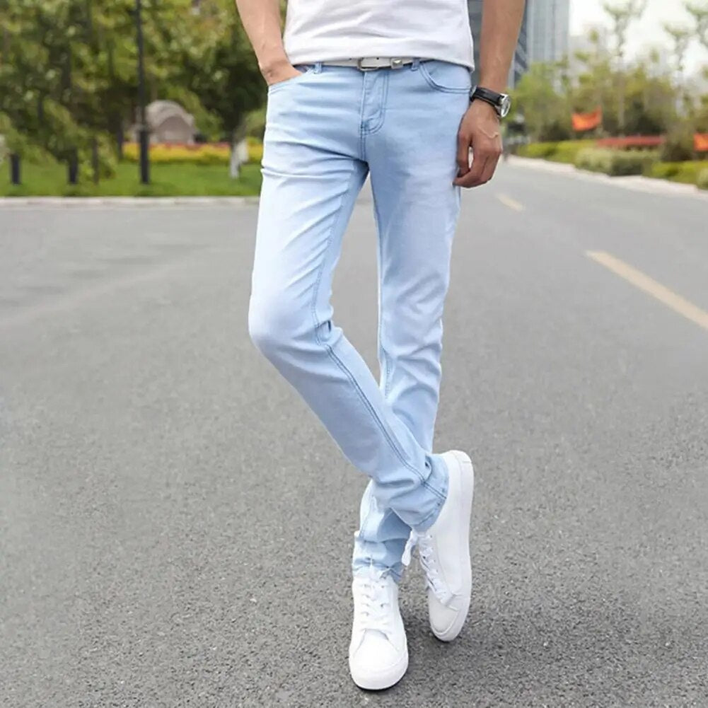 Jean Dénim Relâché pour Homme Élastique